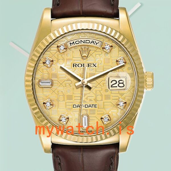 Rolex Day-Date M118138-0087: Genuine vs. Replica - A Detailed Comparison