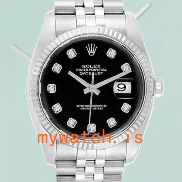 Rolex Datejust 116234BKDJ 36mm Men's Black Dial Bracelet: A Timeless Classic