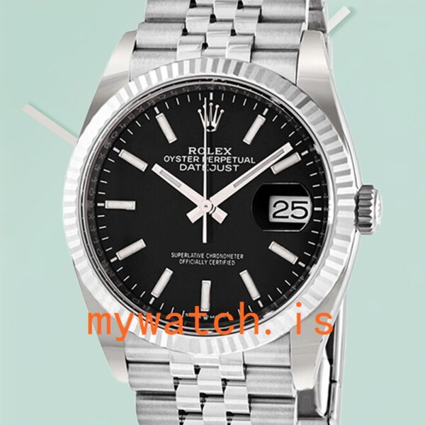 Rolex Datejust Men's 36mm M126200-0003 Black Dial: A Timeless Classic