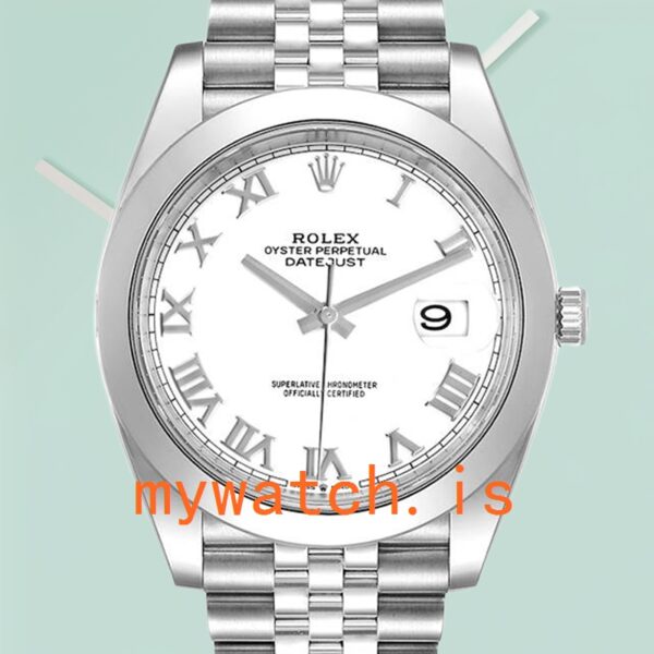 Rolex Datejust M126300-0016 41mm Men's White Dial Silver-tone: Genuine vs. Replica