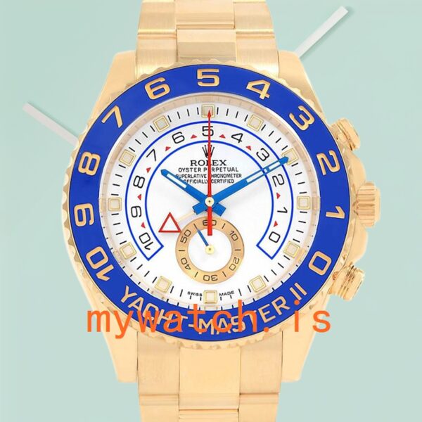 Rolex Yacht-Master Men's 116688WSO 44mm Gold-Tone Stainless Steel: A Symbol of Luxury and Precision